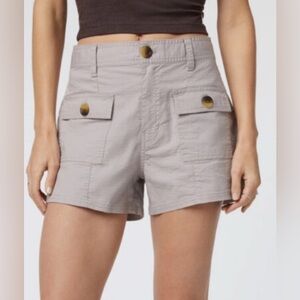 Vuori Ripstop Utility Shorts Khaki Cream Size XL Vintage Style